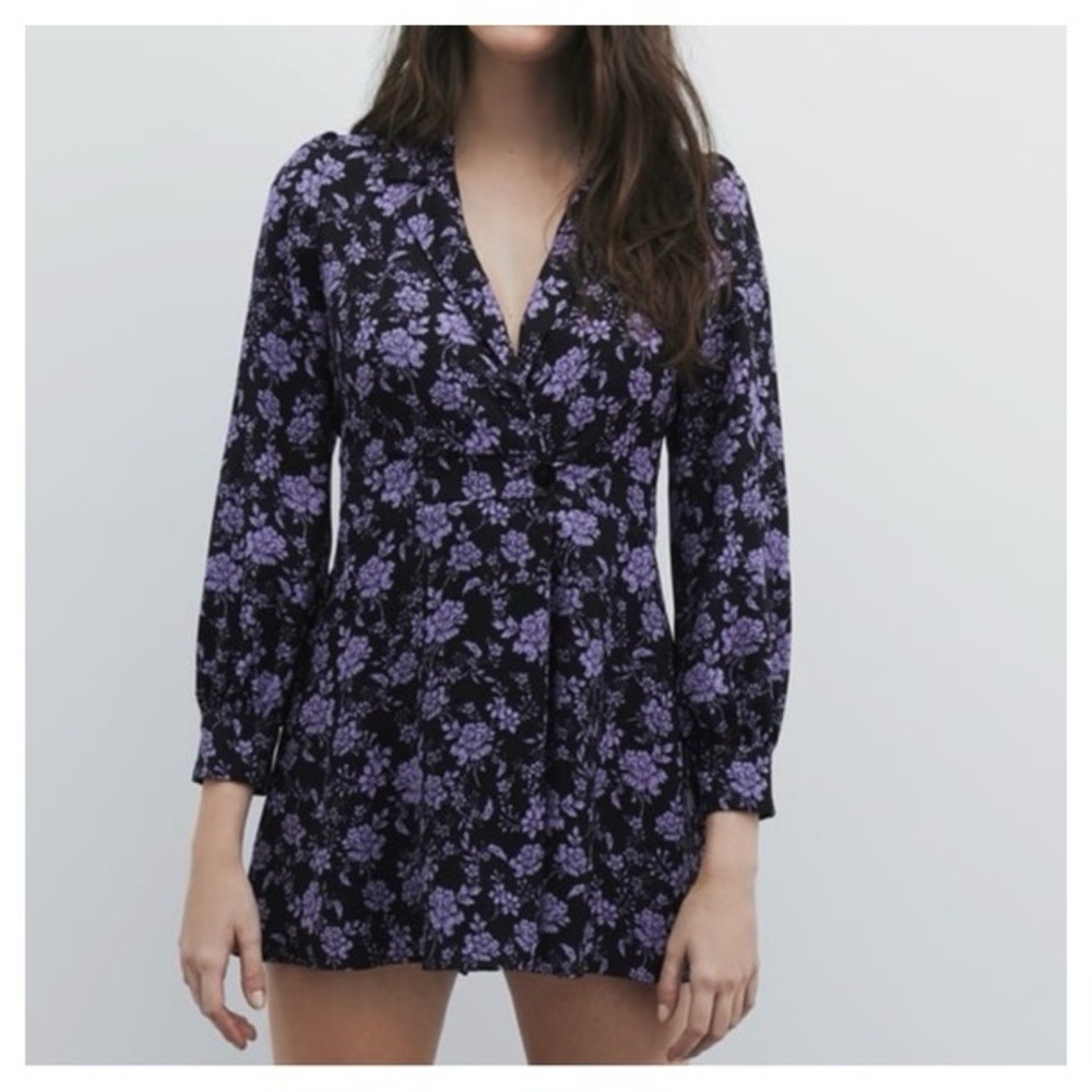 zara floral romper - Picture 4 of 4